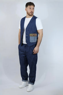 Gilet denim 376 BERNA