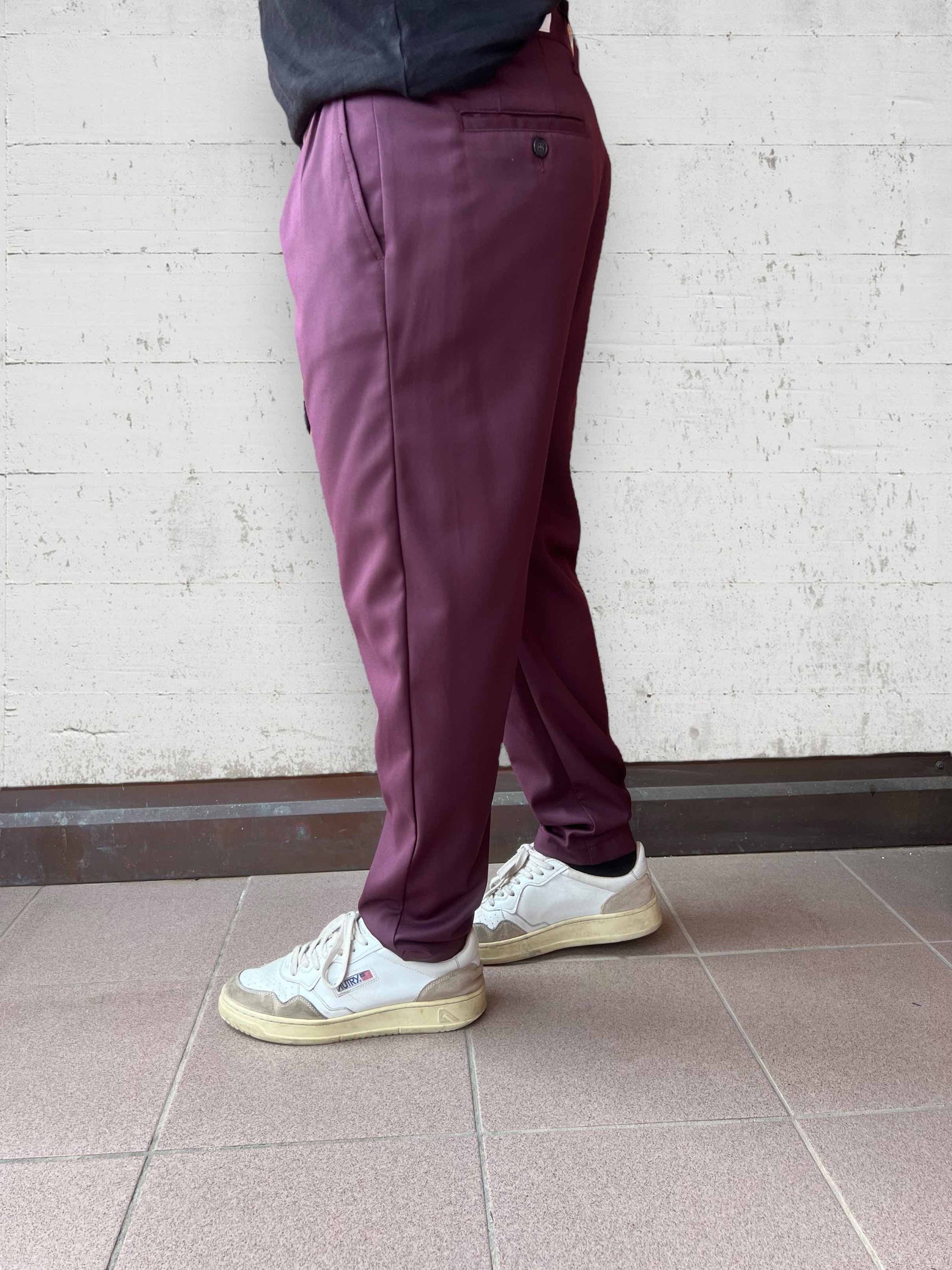 Pantalone coulisse poliviscosa BL11