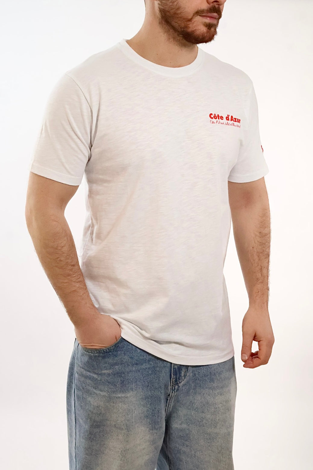 T-shirt stampa cote d’azur A1919 SUPERCULTURE