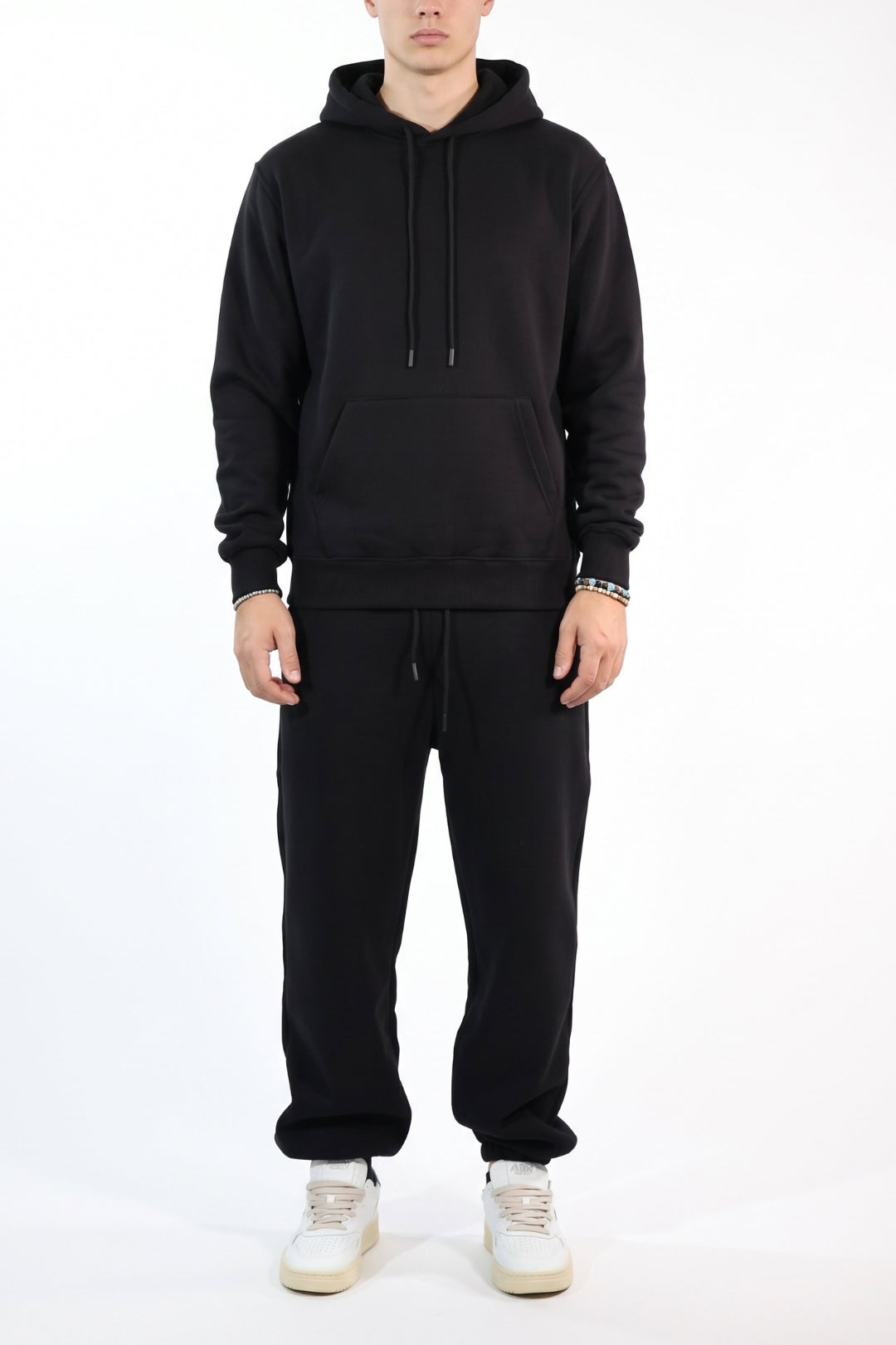 Pantalone 074-1 jogger nero  BERNA