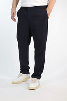 Pantalone P02 lana slim fit blu  OVERD