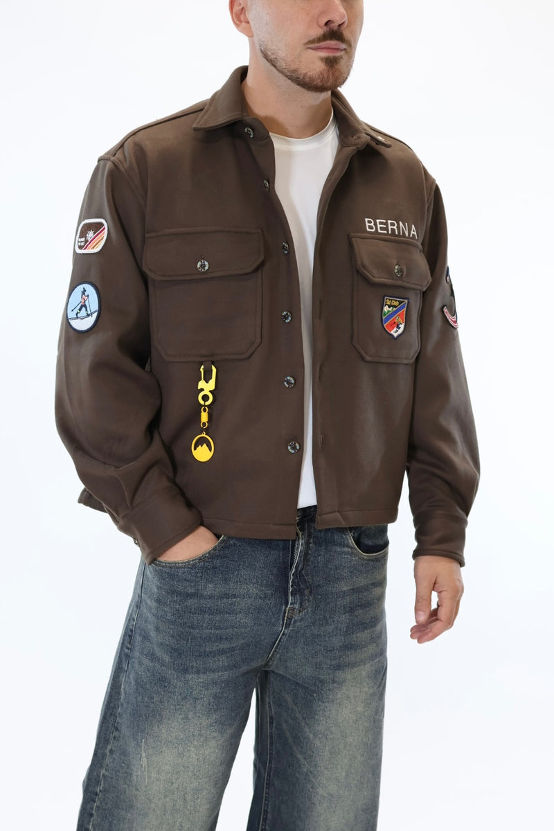 Overshirt 386-156 ski team BERNA