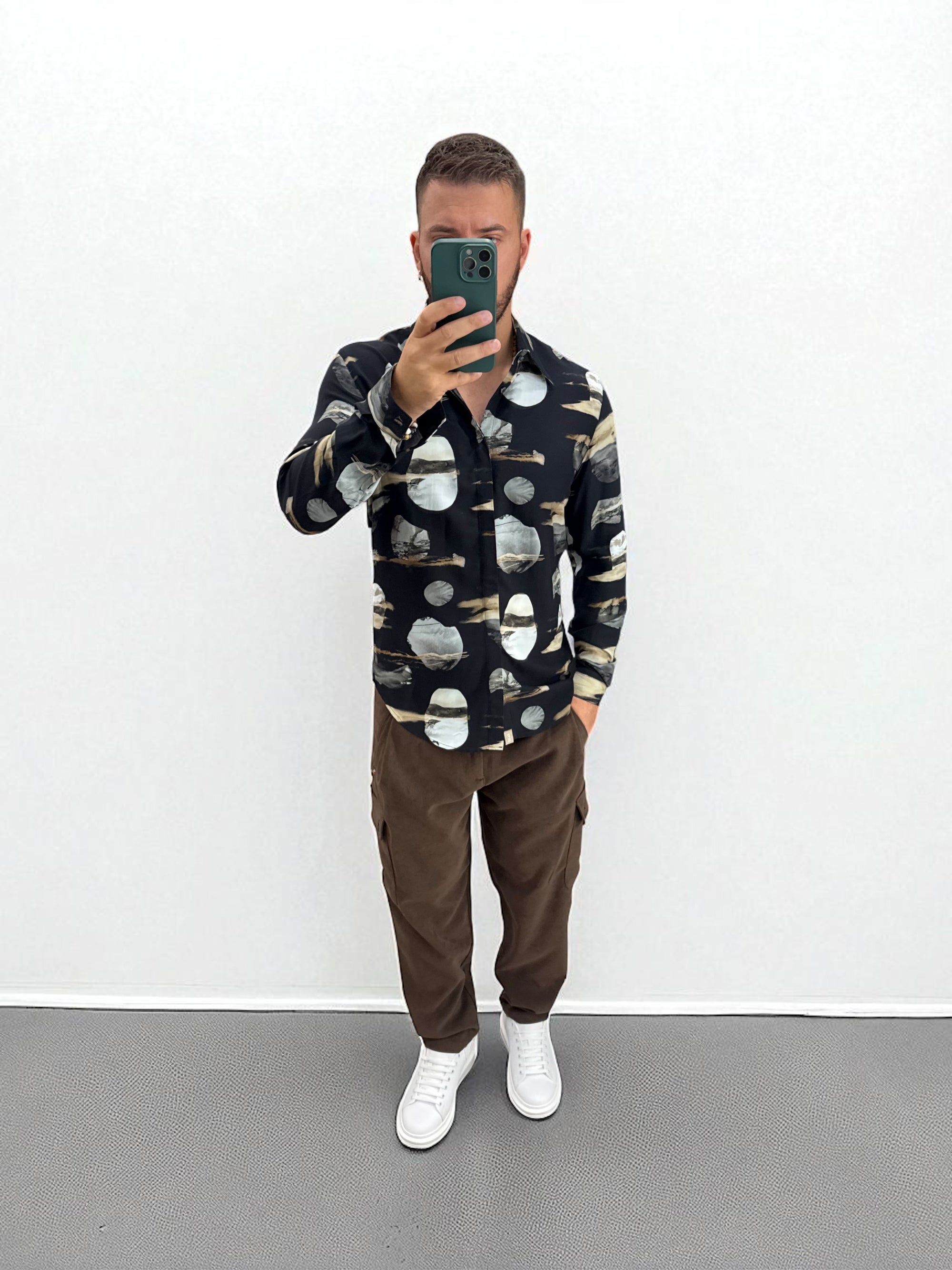 Pantalone cargo velluto campiglio 2669Y ALTATENSIONE