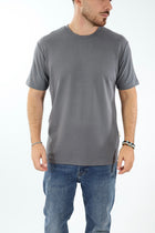 T-shirt basica viscosa grigio 505L GIANNI LUPO