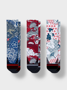 Calzini japan 3 pezzi SCRIMMAGE