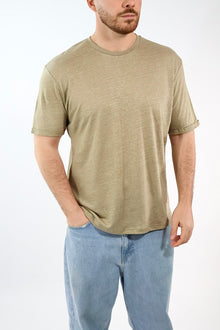 T-shirt lino 087Q GIANNI LUPO