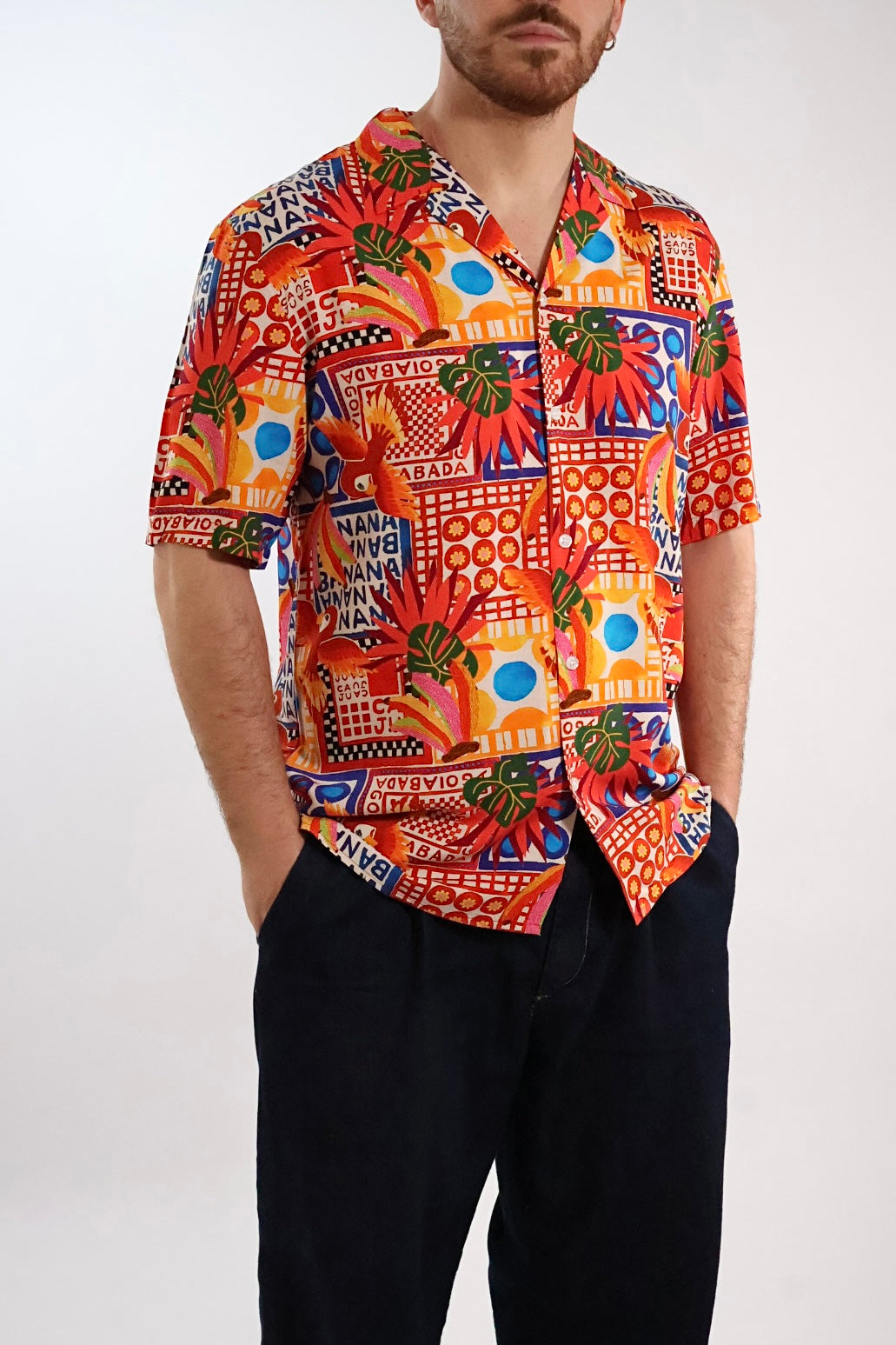 Camicia m/m viscosa bowling X08  EFFEK F**K