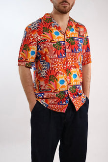 Camicia m/m viscosa bowling X08  EFFEK F**K
