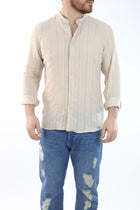 Camicia viscosa m/l collo coreana C57 OVER-D
