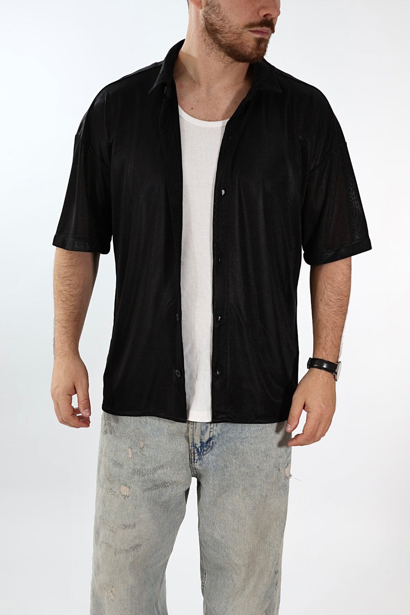 Camicia m/m zane effetto lucido  J.W