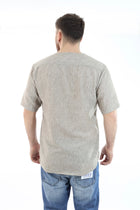 Camicia m/m scollo V  C60 OVER-D