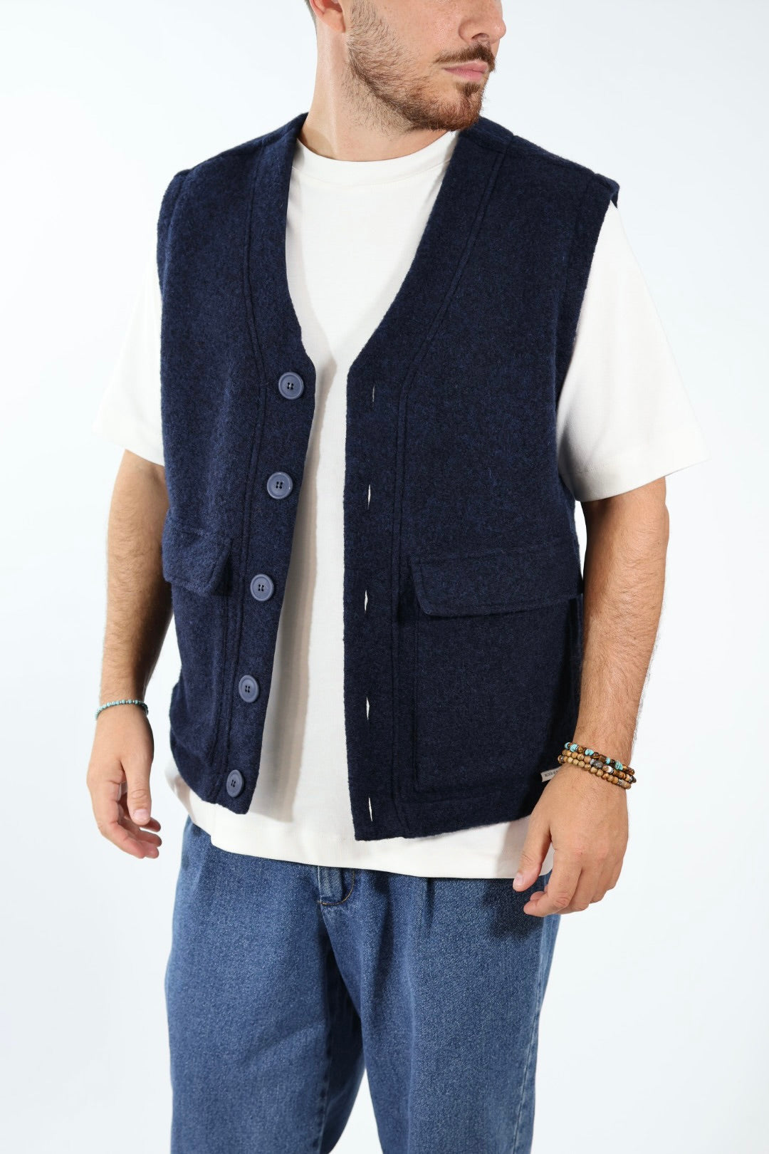 Gilet lana cotta blgilet78 BL11