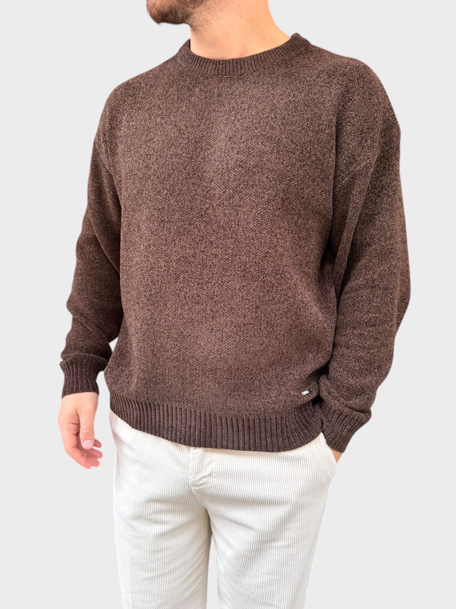 Maglione ciniglia over 525 GIANNI LUPO