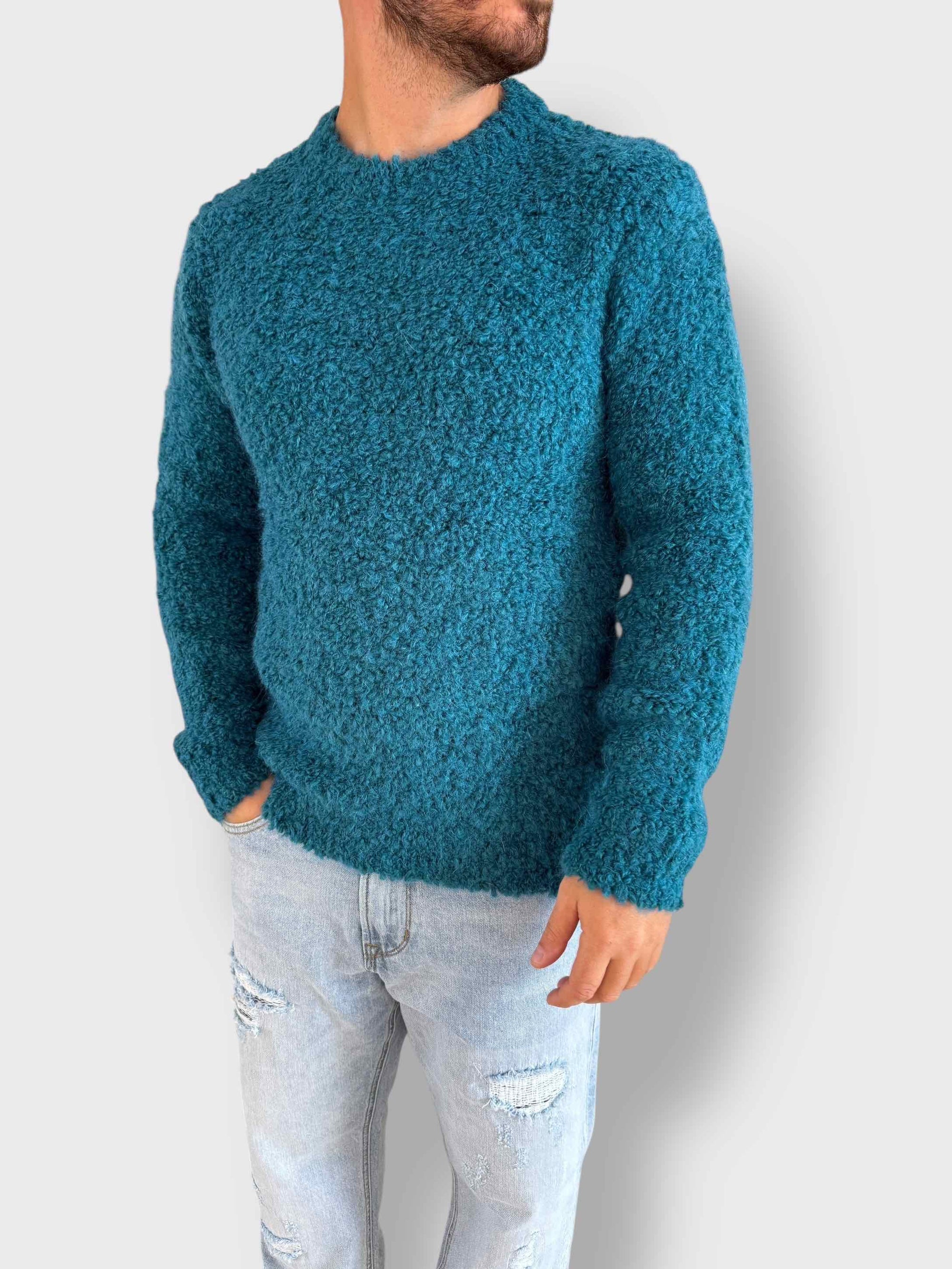 Maglione bouclè over 035 BERNA
