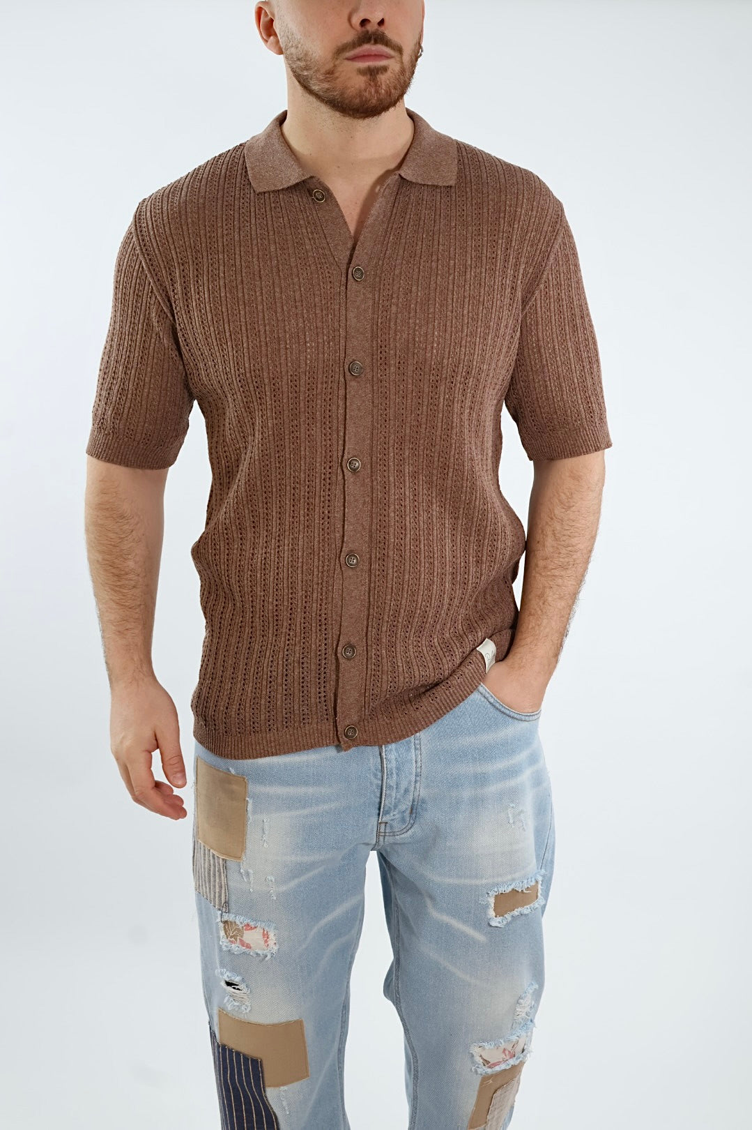 Polo in maglia casio 56 BL11