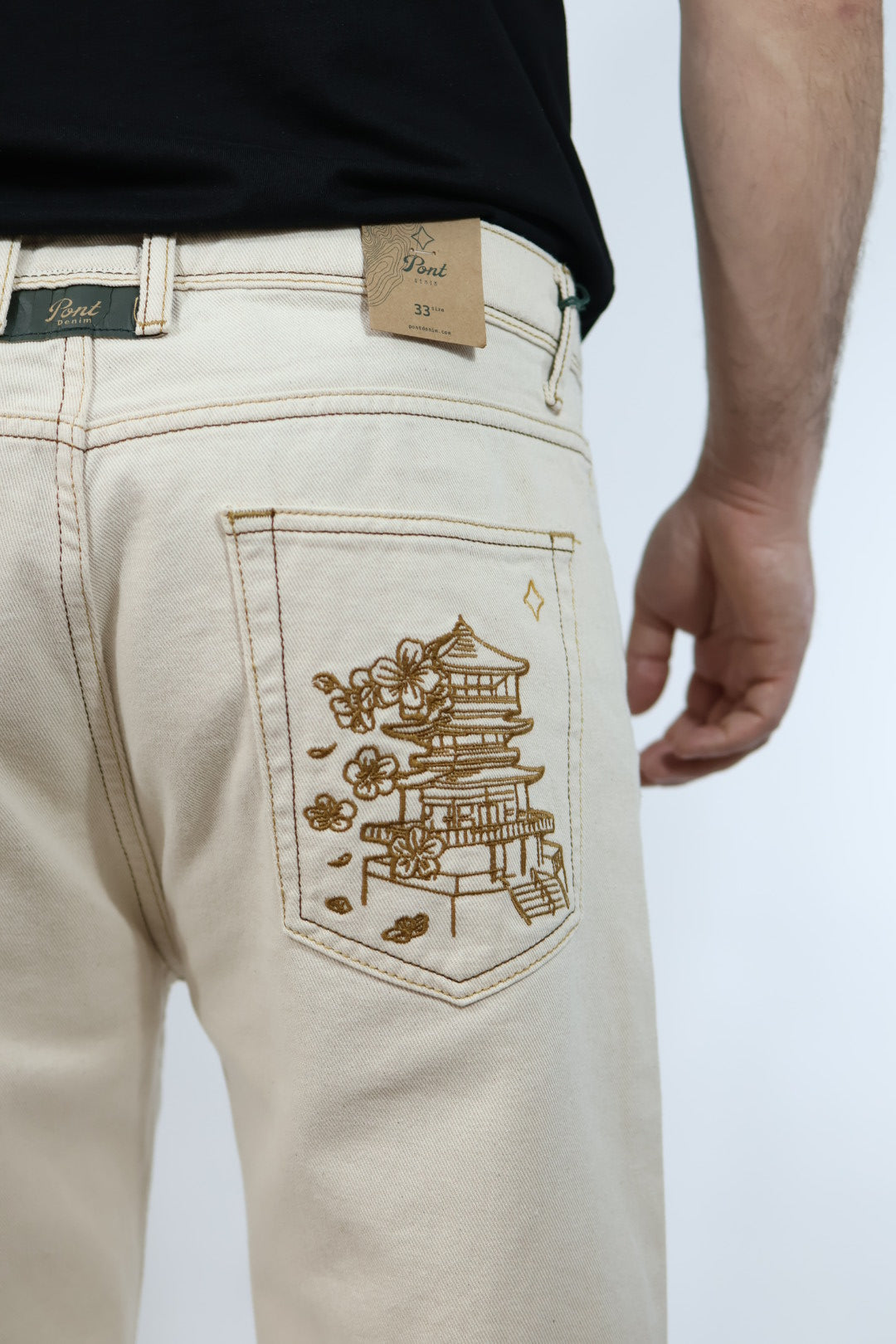 Jeans Yellowstone cropped RBENAT PONT