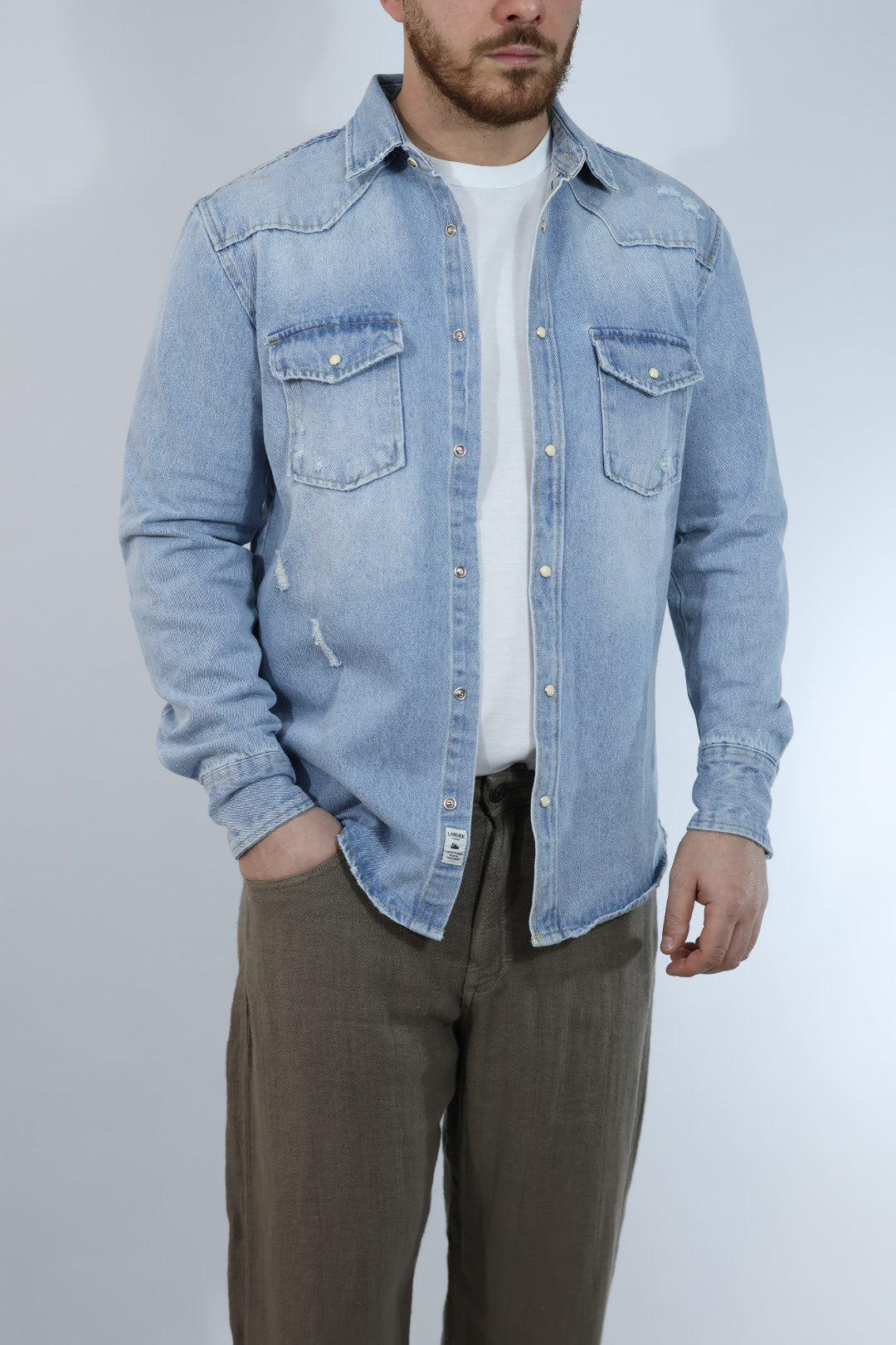 Camicia denim 097 LANDEK