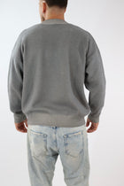 Maglione sfumato nero 757 DISCLAIMER
