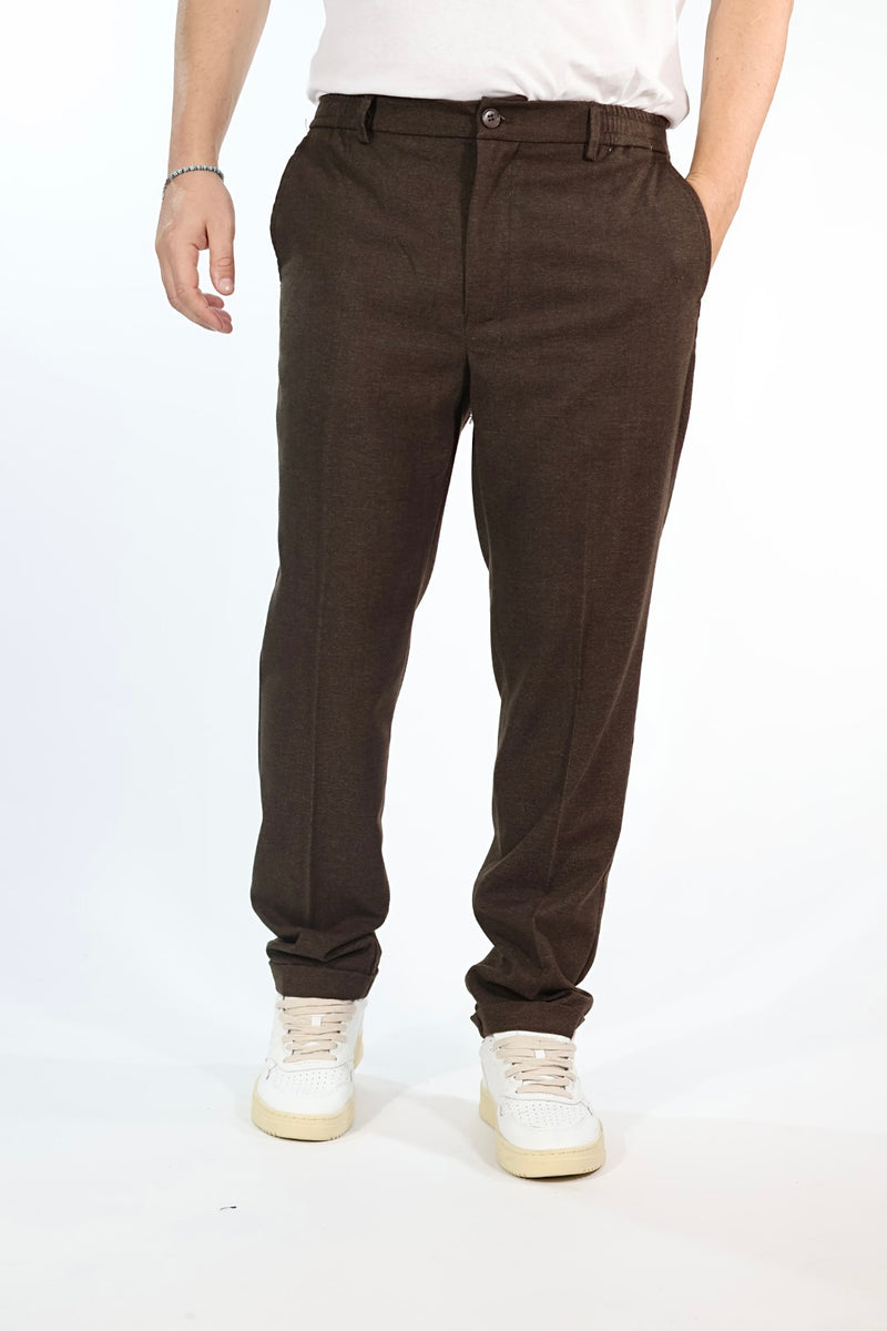Pantalone P02 slim fit moro OVERD