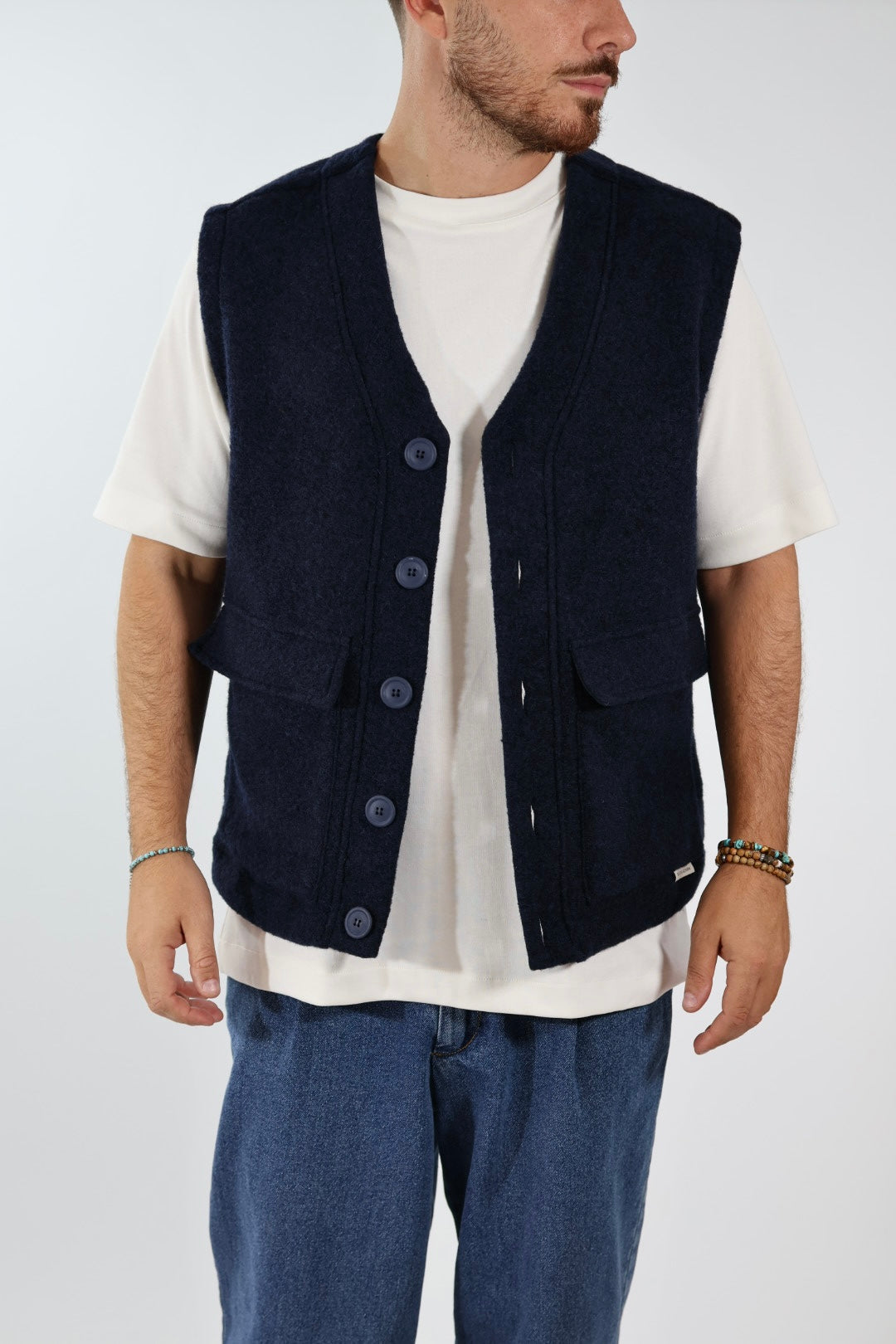 Gilet lana cotta blgilet78 BL11