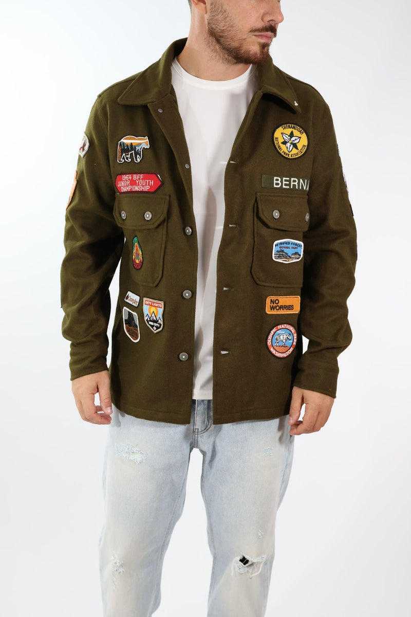 Overshirt boy scout 306 BERNA