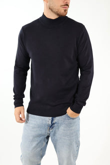 Lupetto  viscosa navy 042 BERNA