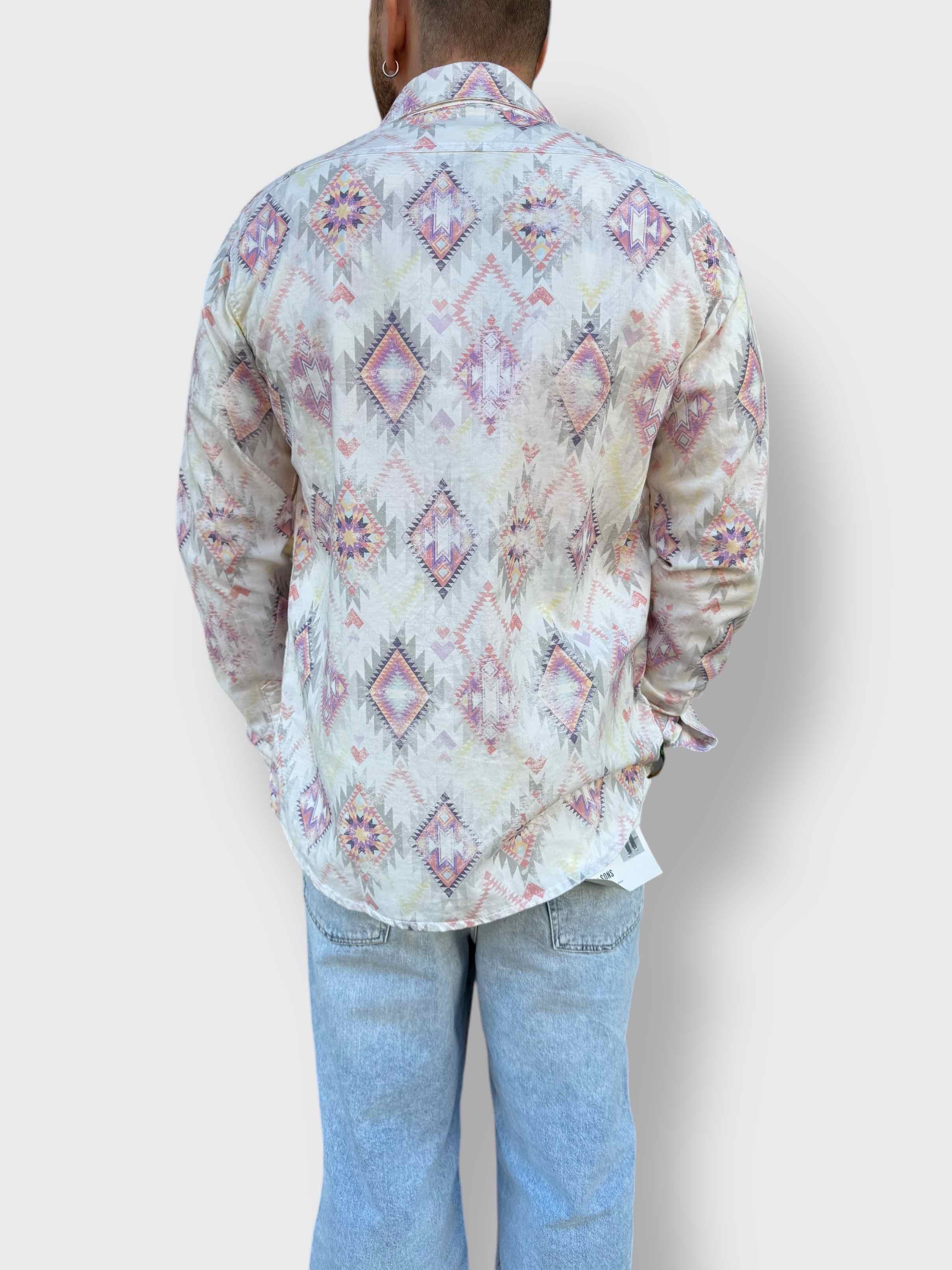 Camicia etnica cotone komi PONT