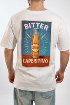 T-shirt stampa bitter  002  BL11