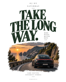 Felpa Take the long way girocollo KORNER20 20