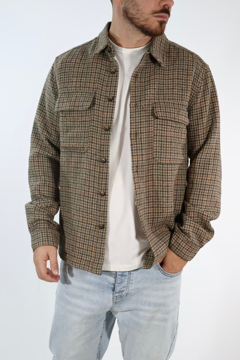 Overshirt 609PA lana GIANNI LUPO