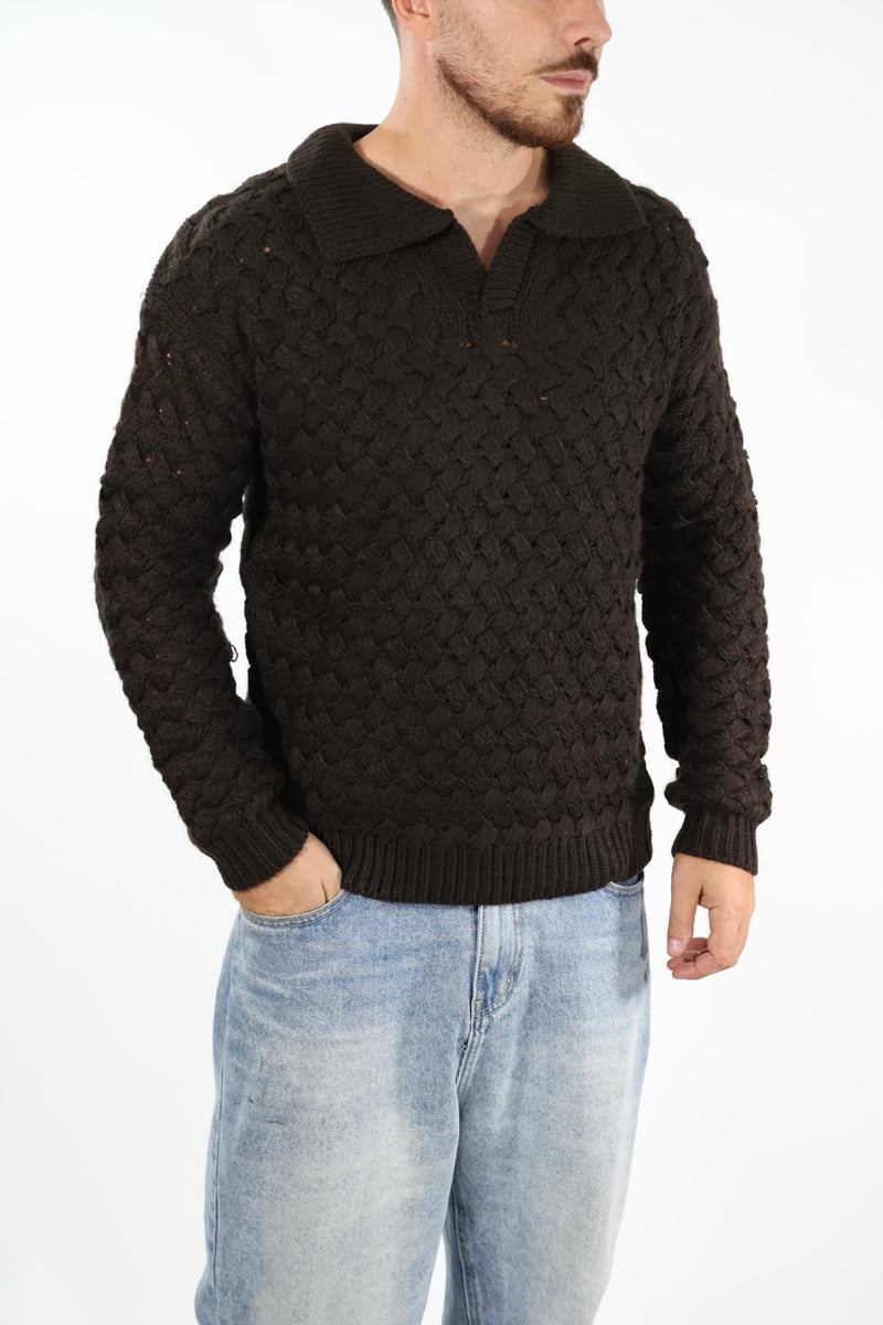 Maglione 275 polo intrecciato BERNA