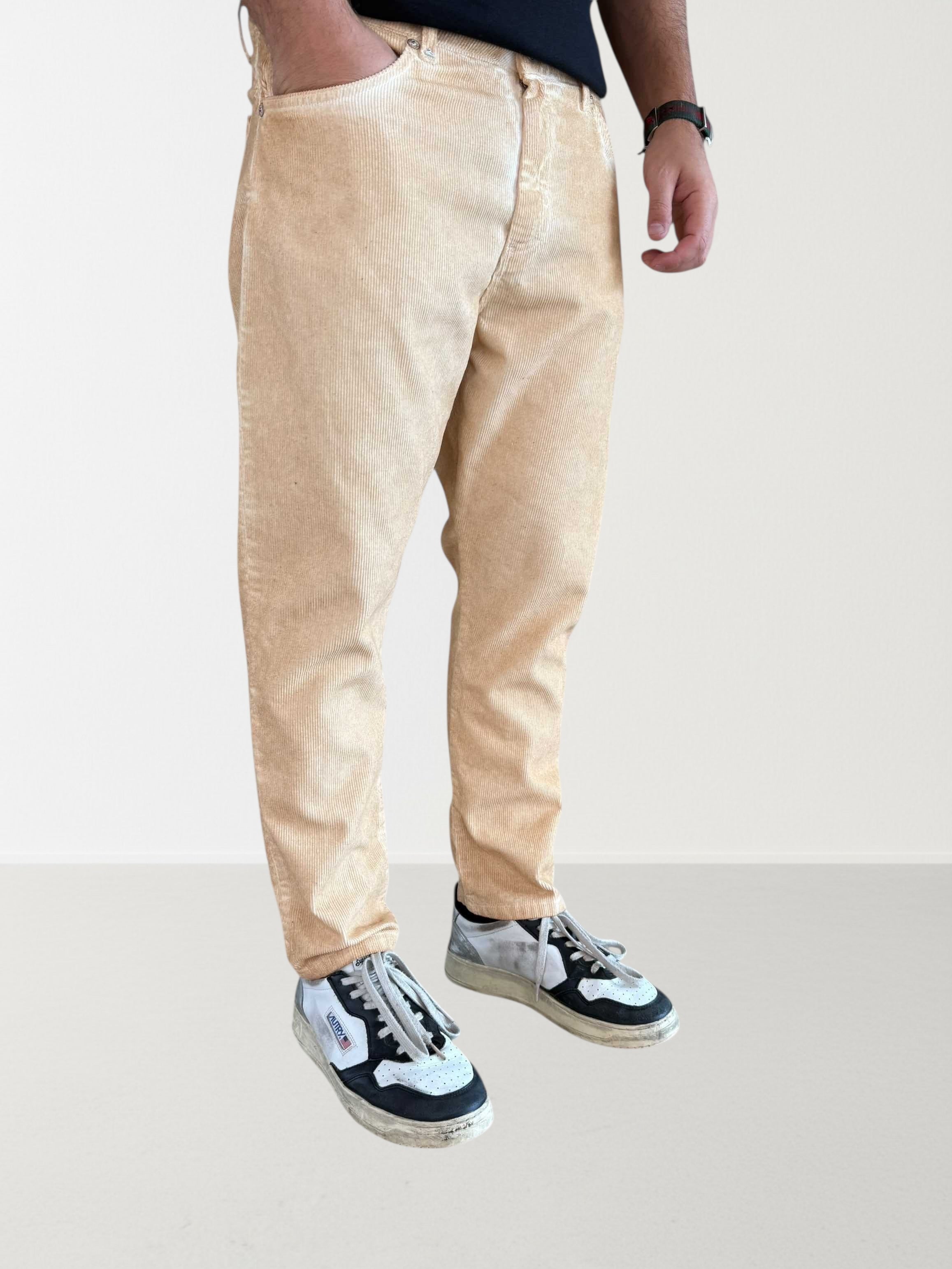 Pantalone maracana cropped velluto 073 BERNA