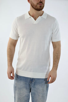 Polo in maglia m/m collo derby M36 OVER-D