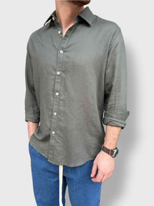 Camicia misto lino BL11