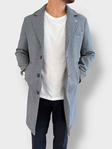 Cappotto monopetto pied de poule 048  BERNA