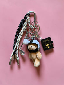 Portachiavi charm orso libro  ZOLYRA