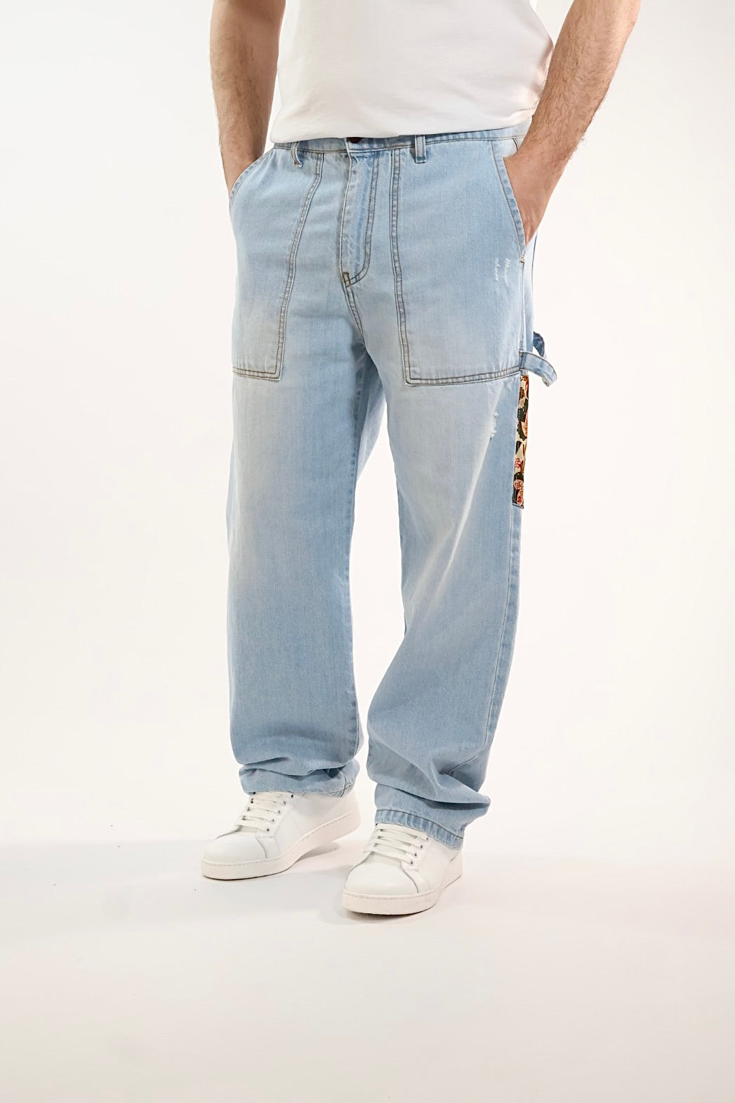 Jeans work stampa 005 BERNA