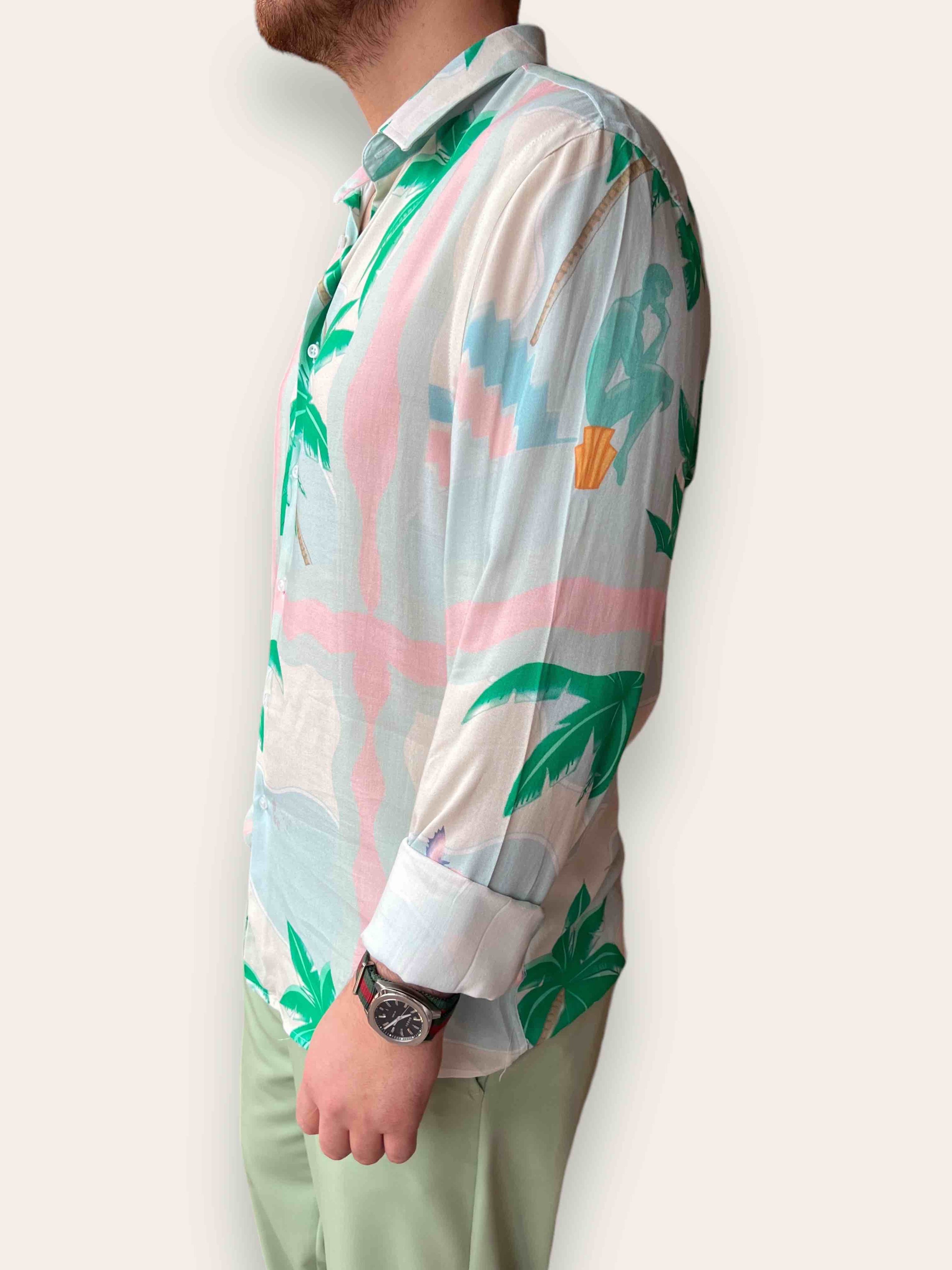 Camicia fantasia viscosa WHY NOT BRAND