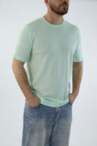 T-shirt in maglia paricollo M11  OVER-D
