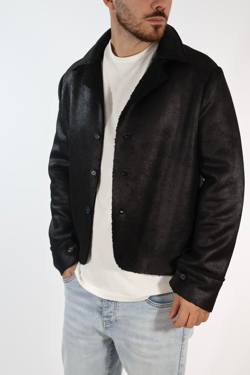 Giacca 055 montone cropped  BERNA