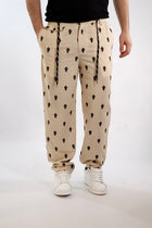 Pantalone ricamo lino/viscosa 402 BERNA