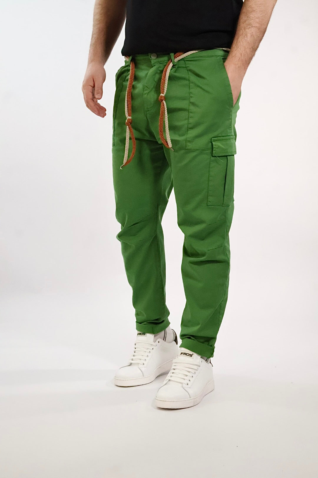 Pantalone cargo tapered fit P64 OVER-D