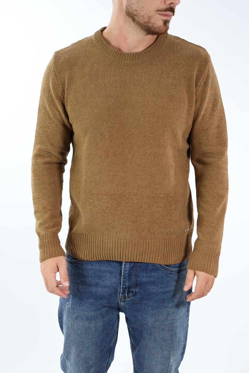 Maglione ciniglia regular  535S GIANNI LUPO