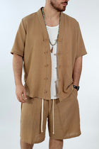 Completo camicia+bermuda 2231 BLACKSUNDAY