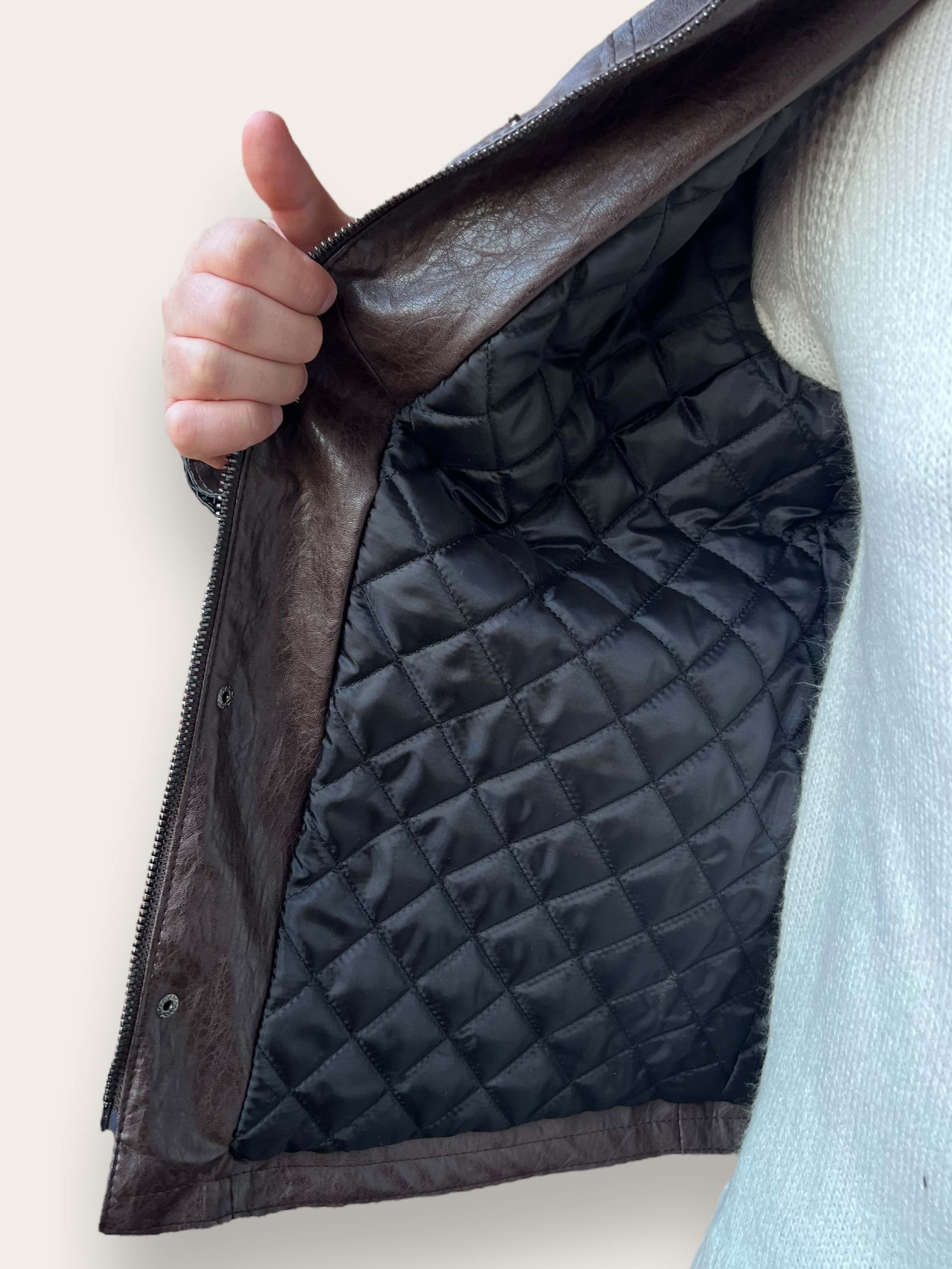 Giacca ecopelle BL11