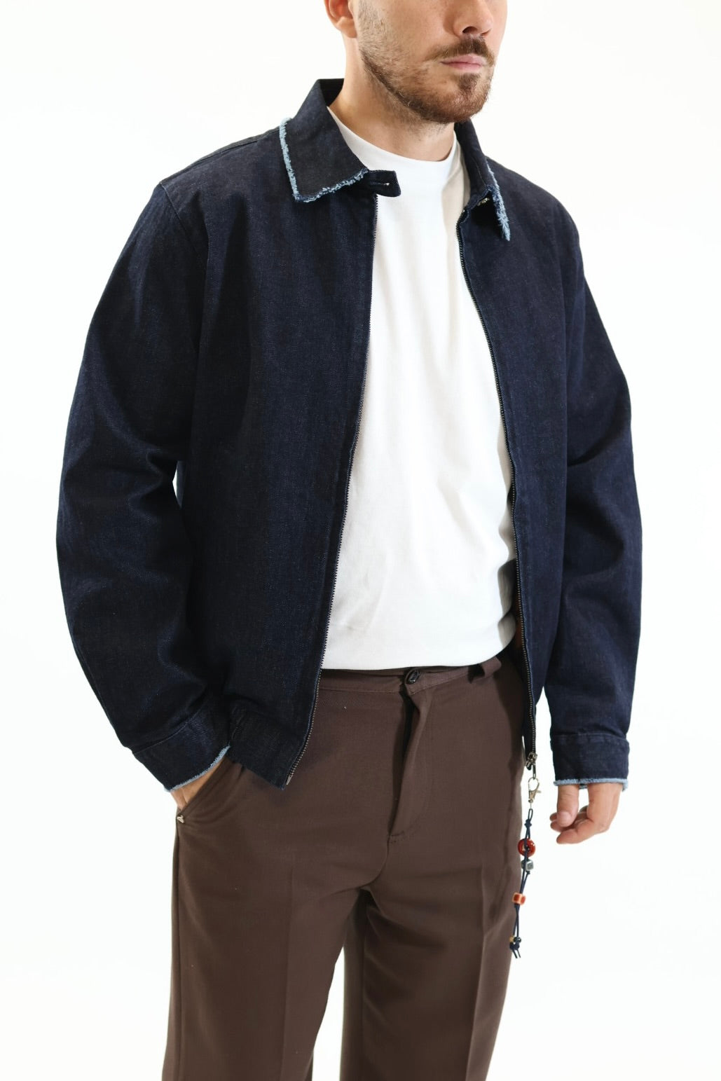 Giacca 338 bomber denim  BERNA