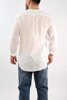 Camicia lino collo coreana 250 BERNA