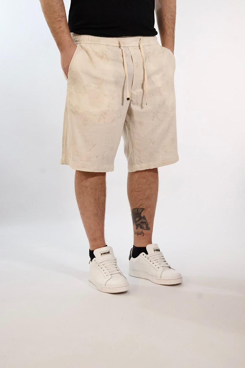 Bermuda coulisse jaquard 730 BL11