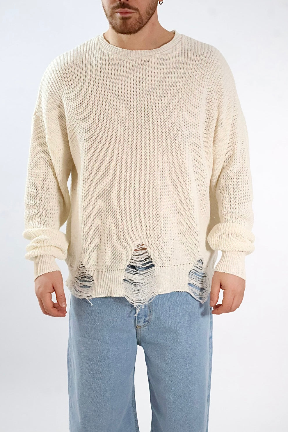Maglione strappi MA/05 NEW JOB BRAND