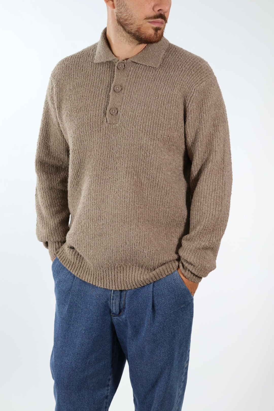 Polo Boucle a coste 324 ONLY E SONS